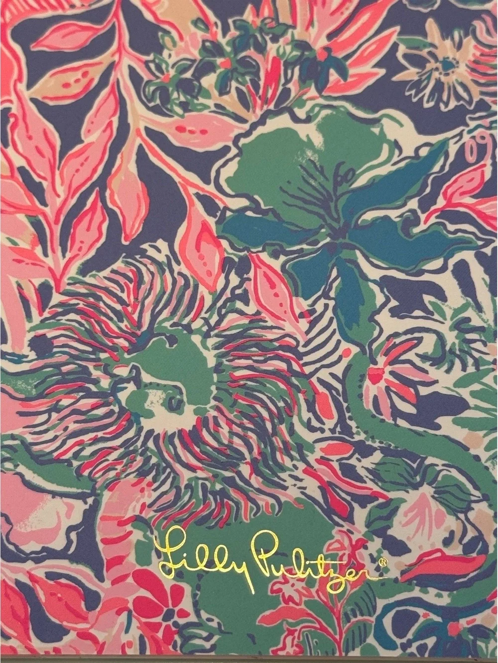 Lilly Pulitzer Floral Semester Planner Notebook